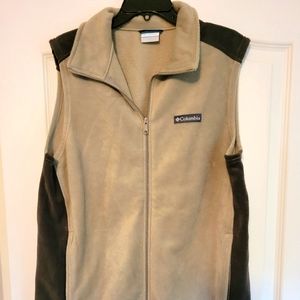 Columbia mens fleece vest
